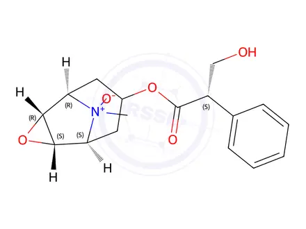 Chemical structure of Scopolamine N-Oxide