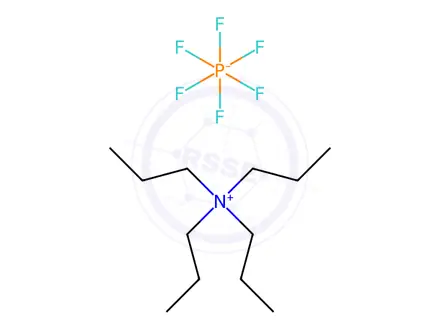 Chemical structure of Tetrapropylammonium hexafluorophosphate(V)
