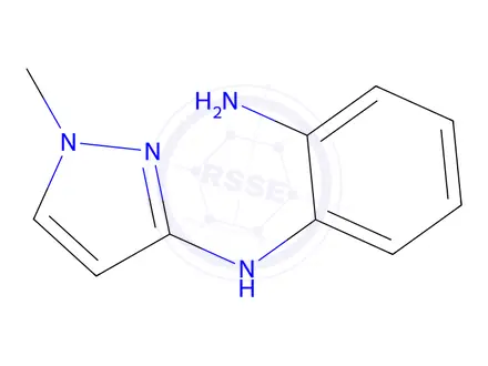 Chemical structure of n1-(1-Methyl-1h-pyrazol-3-yl)benzene-1,2-diamine