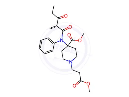 Chemical structure of Remifentanil Impurity 5 (Remifentanil EP Impurity E)