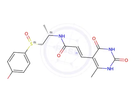 Chemical structure of phenol-alanine sparsomycin