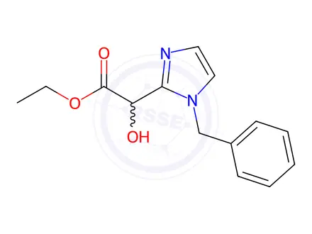 Chemical structure of Ethyl 2-(1-benzyl-1h-imidazol-2-yl)-2-hydroxyacetate