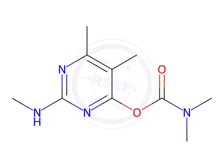 Chemical structure of Pirimicarb-desmethyl