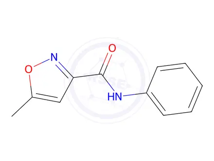 Chemical structure of 5-Methyl-N-phenylisoxazole-3-carboxamide
