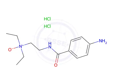 Chemical structure of Procainamide N-Oxide Dihydrochloride