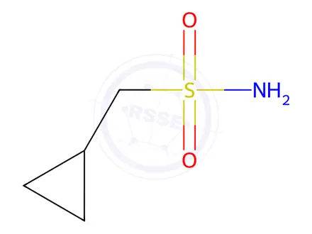 Chemical structure of cyclopropylmethanesulfonamide