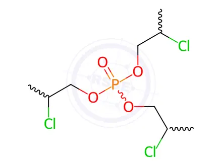 Chemical structure of Tris(2-chloropropyl) Phosphate