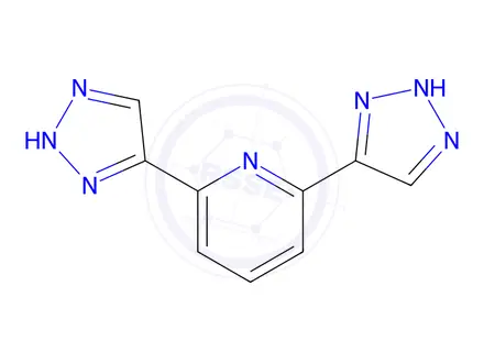 Chemical structure of 2,6-Di(2H-1,2,3-triazol-4-yl)pyridine
