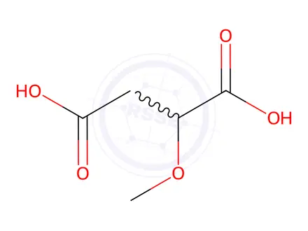 Chemical structure of 2-Methoxy Succinic acid