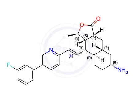 Chemical structure of Vorapaxar Impurity 5