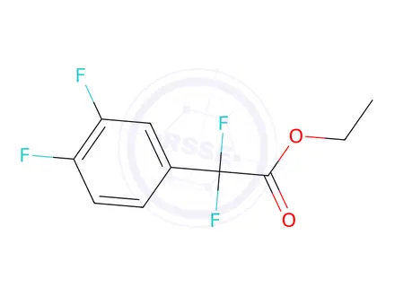 Chemical structure of Ethyl 2-(3,4-Difluorophenyl)-2,2-difluoroacetate