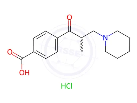 Chemical structure of Tolperisone Impurity 2(Hydrochloride)