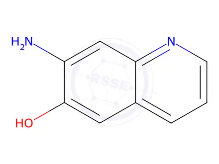 Chemical structure of 7-Aminoquinolin-6-ol