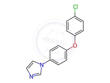 Chemical structure of 1-(4-(4-Chlorophenoxy)phenyl)-1H-imidazole