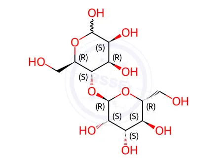 Chemical structure of 4-O-α-D-Mannopyranosyl-D-mannose