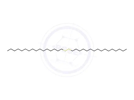 Chemical structure of DI-N-HEXADECYL DISULFIDE