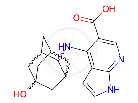 Chemical structure of Peficitinib Impurity 10