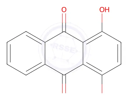 Chemical structure of Anthraquinone Impurity 10