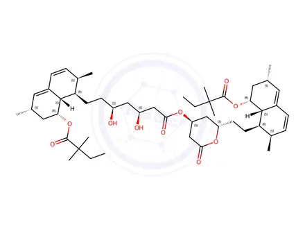 Chemical structure of Simvastatin Impurity 33
