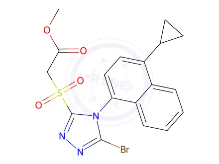 Chemical structure of Lesinurad Impurity 10
