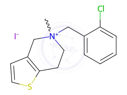 Chemical structure of Ticlopidine Impurity 16