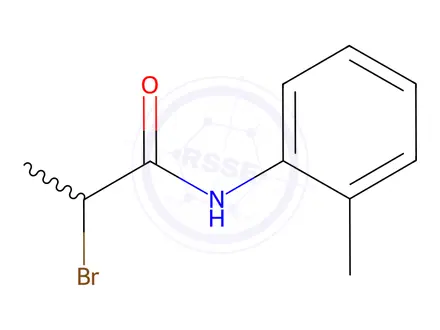 Chemical structure of 2-Bromo-N-(o-tolyl)propanamide