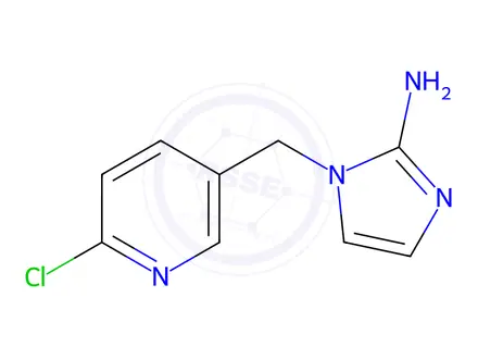 Chemical structure of Desnitro-olefin imidacloprid