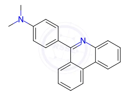 Chemical structure of N,N-Dimethyl-4-(phenanthridin-6-yl)aniline