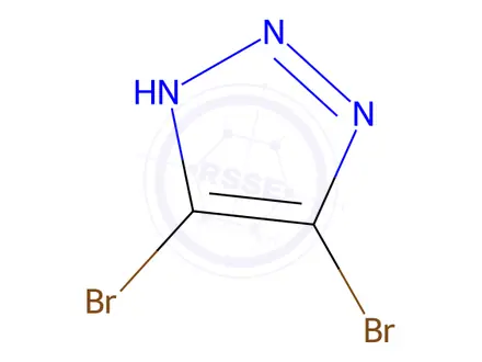 Chemical structure of 4,5-Dibromo-1H-1,2,3-triazole