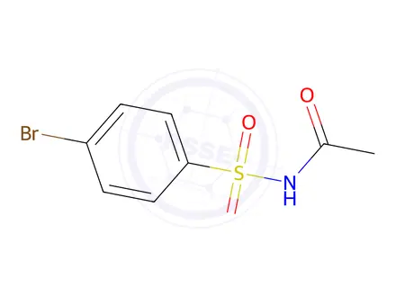 Chemical structure of n-(4-Bromobenzenesulfonyl)acetamide