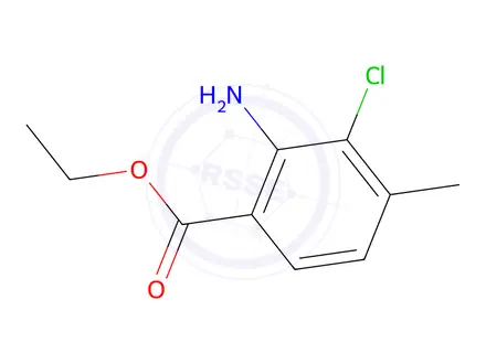 Chemical structure of Ethyl 2-amino-3-chloro-4-methylbenzoate