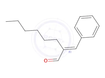 Chemical structure of α-Hexylcinnamaldehyde
