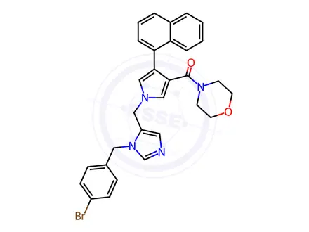 Chemical structure of LB 42708