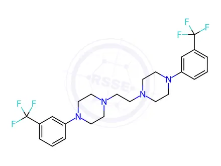 Chemical structure of Flibanserin Impurity 10