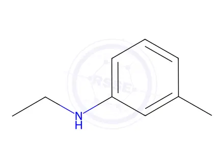 Chemical structure of N-Ethyl-m-toluidine