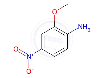 Chemical structure of 2-Methoxy-4-nitroaniline