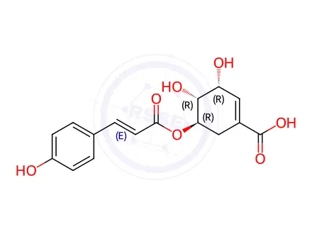 Chemical structure of Shikimic Acid Impurity 16