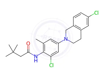 Chemical structure of Azetukalner Impurity 24
