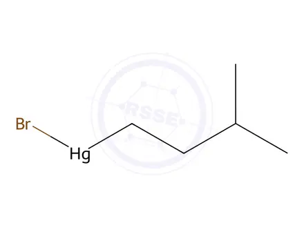 Chemical structure of Neopentylmercury(II) bromide