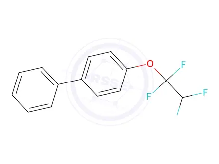 Chemical structure of 4-(1,1,2,2-Tetrafluoroethoxy)-1,1'-biphenyl