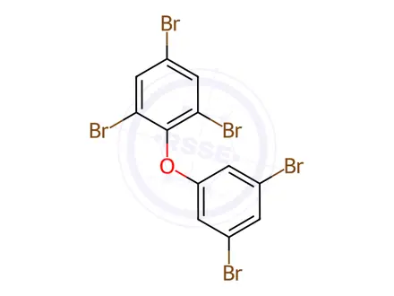 Chemical structure of 2,3',4,5',6-Pentabromodiphenyl Ether