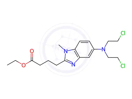 Chemical structure of Bendamustine Ethyl Ester