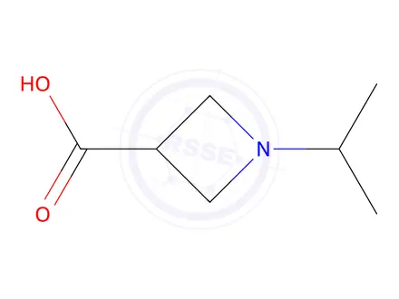 Chemical structure of 1-Isopropylazetidine-3-carboxylic acid