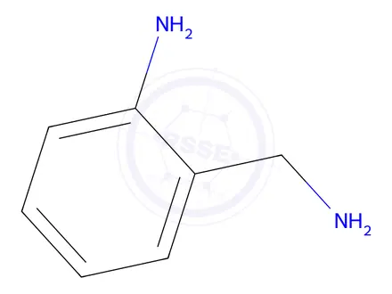 Chemical structure of 2-(Aminomethyl)aniline (BSC)