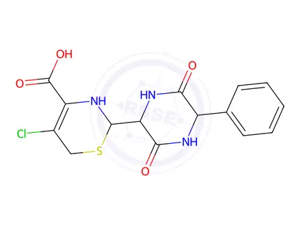 Chemical structure of Cefaclor Impurity 17 (Cefaclor Diketopiperazine)