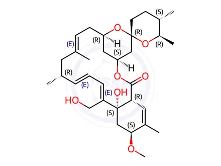 Chemical structure of Milbemycin Oxime Impurity 26