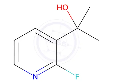 Chemical structure of 2-(2-Fluoropyridin-3-yl)propan-2-ol