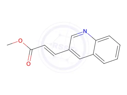 Chemical structure of Methyl 3-(quinolin-3-yl)acrylate