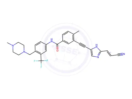 Chemical structure of Ponatinib Impurity 15 (E-Isomer)