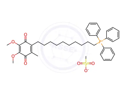 Chemical structure of Mitoquinone Mesylate